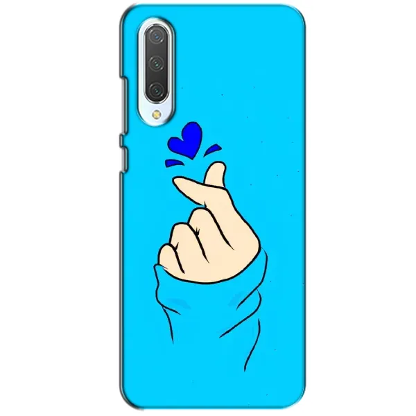 Чехол с рисунком «Сердце на синем» для Xiaomi CC9 Чехол с рисунком «Сердце на синем» для Xiaomi CC9