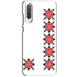 Силиконовый Чехол на Xiaomi CC9 с картинкой Вышиванки (Силуэт вышиванки)