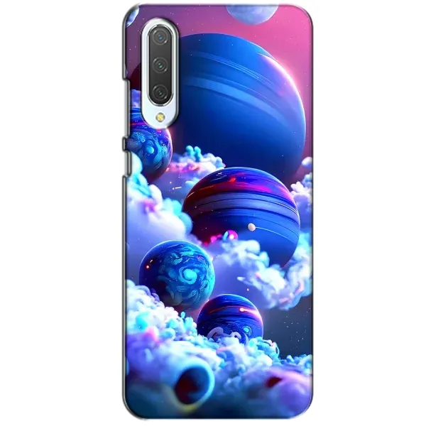 Чехол с рисунком «Синие планеты» для Xiaomi CC9 Чехол с рисунком «Синие планеты» для Xiaomi CC9
