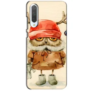 Чохли з принтом СОВИ для Xiaomi CC9 (Сова у шапці)