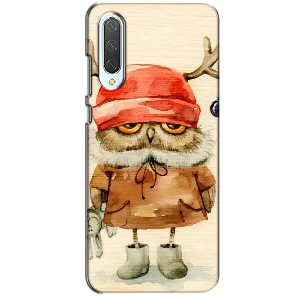 Чехол с рисунком «Сова в шапке» для Xiaomi CC9