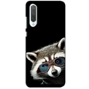 Силіконовий Чохол з Энотами на Xiaomi CC9 (Стильний Єнот)