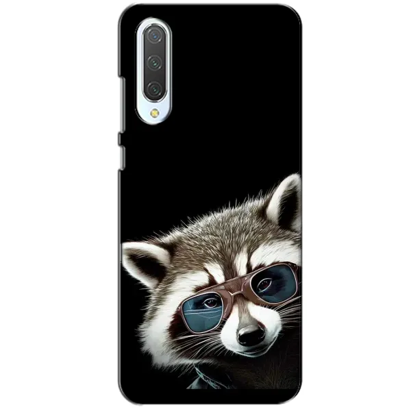 Чехол с рисунком «Стильный Енот» для Xiaomi CC9 Чехол с рисунком «Стильный Енот» для Xiaomi CC9