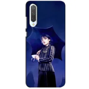 Чохол з картинкою Венсдей на Xiaomi CC9 (Венсдей з парасолькою)