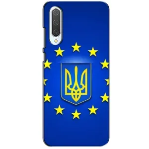 Чехол с Украинской символикой на Сяоми СС9 (Украина это Европа)