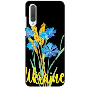 Чехол на Xiaomi CC9 Украинский дизайн (Ukraine в цветочках)
