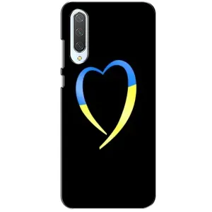 Силиконовый Чехол на Xiaomi CC9 (Я-Украина) (Украинское сердце)