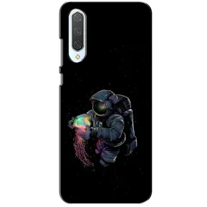 Силіконовый Чохол з принтом "Космонавти" на Xiaomi CC9 (В руках земля)