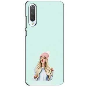 Силиконовый Чехол на Xiaomi CC9 с картинкой Стильных Девушек (В шапке)