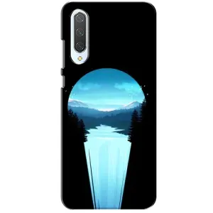 Летний Чехол на Xiaomi CC9 (Синий Водопад)