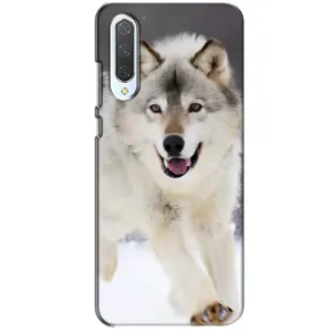 Чохол з Вовком на Xiaomi CC9 (Вовк біжить по снігу)