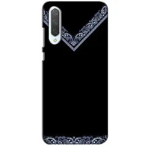 Силиконовый Чехол на Xiaomi CC9 (Воротник вышиванки)