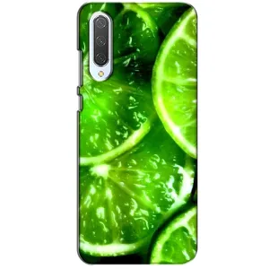 Чохол з зображенням смачної їжі для Xiaomi CC9 (Яскравий Лайм)