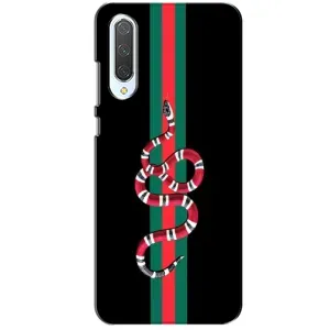 Чехлы Бренд GUCCI для Xiaomi CC9 (Змей Гуччи)
