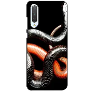 Чехлы с изображением разных животных для Xiaomi CC9 (Змея)