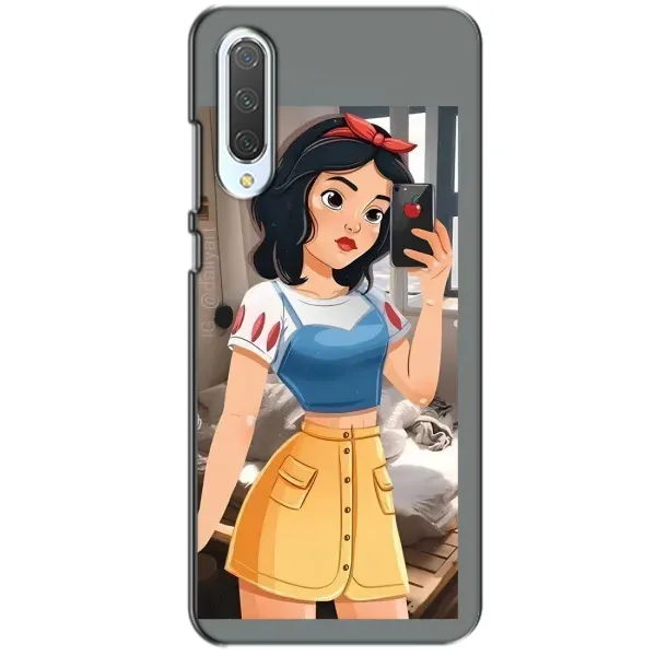 Чехол с рисунком «Белоснежка с телефоном» для Xiaomi CC9