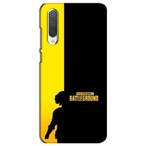 Чехол (TPU) с картинкой "Лого Пабг" на Сяоми Ми СС9е (Battlegrounds)
