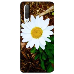 Чехол с ромашками на Xiaomi Mi CC9e (Белая ромашка)