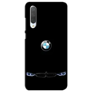 Силіконовий бампер з картинкою машини на Xiaomi Mi CC9e (Чорний BMW)