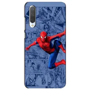 Силиконовый Чехол для Xiaomi Mi CC9e (Человек Паук)