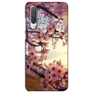 Чехол с принтом САКУРЫ на Xiaomi Mi CC9e (Цветущая сакура)