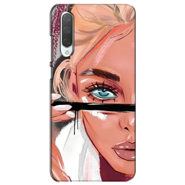 Чехол с рисунком «Девушка и ресницы» для Xiaomi Mi CC9e