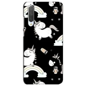 Чехол Unicorn на Xiaomi Mi CC9e (Единорог с кофе)