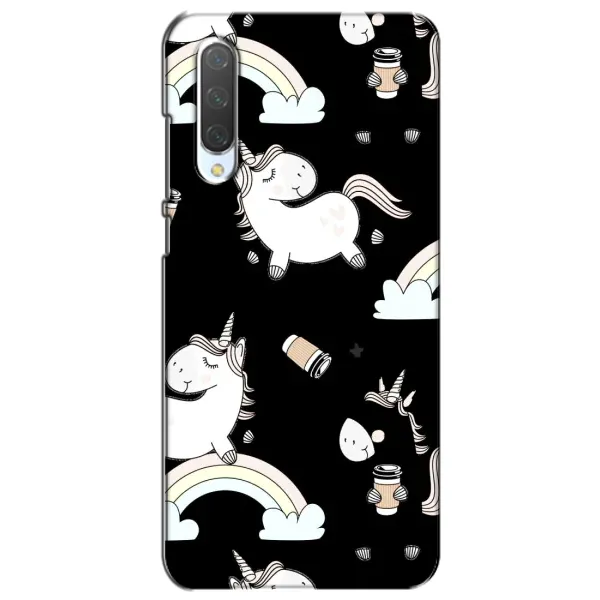 Чехол с рисунком «Единорог с кофе» для Xiaomi Mi CC9e Чехол с рисунком «Единорог с кофе» для Xiaomi Mi CC9e