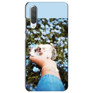 Чехлы с изображением разных животных для Xiaomi Mi CC9e (Ежик на руках)
