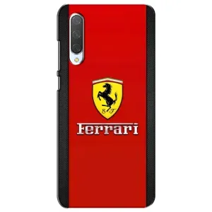 Силіконовий бампер з картинкою машини на Xiaomi Mi CC9e (Ferrari Logo)