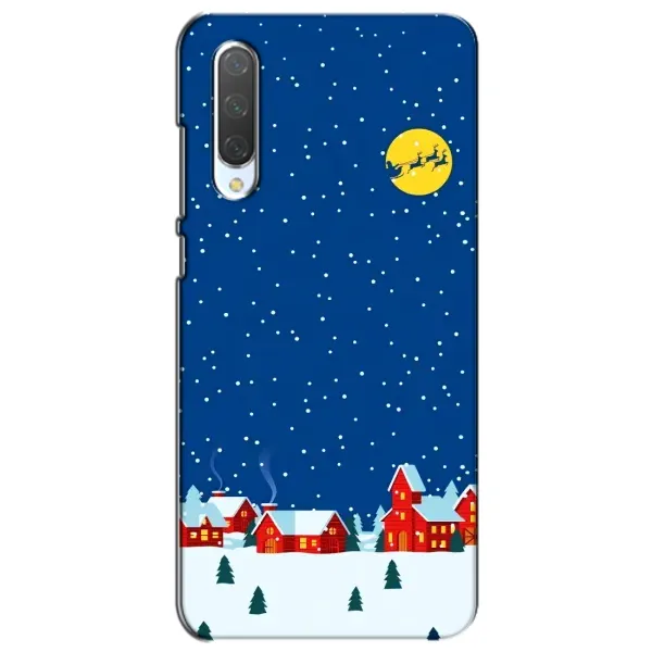 Чехол с рисунком «Город в снегу» для Xiaomi Mi CC9e Чехол с рисунком «Город в снегу» для Xiaomi Mi CC9e