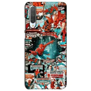 Чехол Супергерой Человека Паука на Xiaomi Mi CC9e (Комиксы Человек Паук)