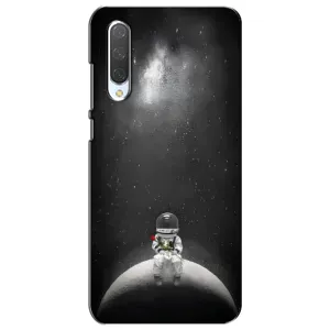 Силиконовый Чехол с принтом "Космонавты" на Xiaomi Mi CC9e (Космонавт романтик)