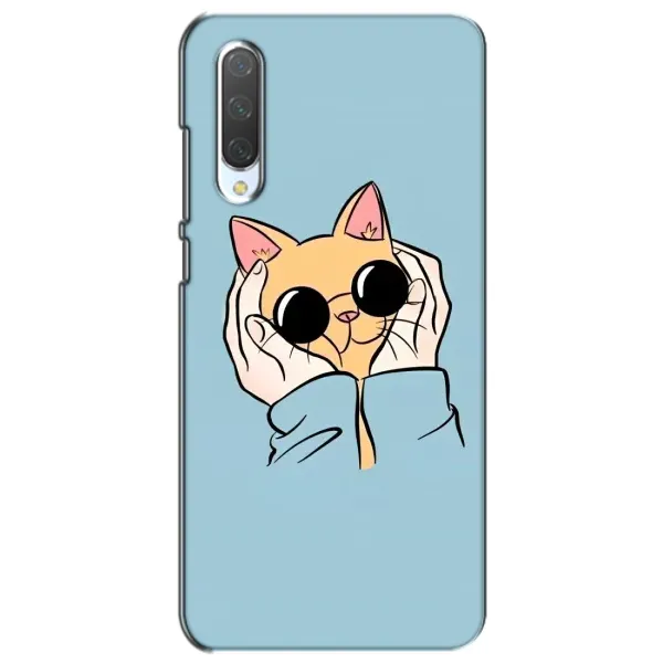 Чехол с рисунком «КОТИК в очках» для Xiaomi Mi CC9e Чехол с рисунком «КОТИК в очках» для Xiaomi Mi CC9e