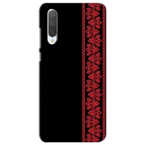 Силиконовый Чехол на Xiaomi Mi CC9e (Красная Вышиванка)