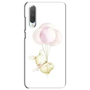 Силиконовый бампер с картинкой животных для Xiaomi Mi CC9e (Кролик и шарики)