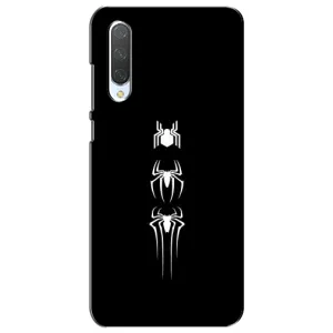 Чехол Супергерой Человека Паука на Xiaomi Mi CC9e (Лого паука)