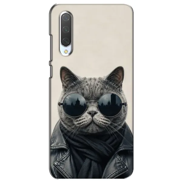 Чехол с рисунком «Модный кот» для Xiaomi Mi CC9e Чехол с рисунком «Модный кот» для Xiaomi Mi CC9e