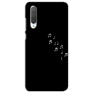 Чохол з картинками на чорному фоні для Xiaomi Mi CC9e (Ноти)