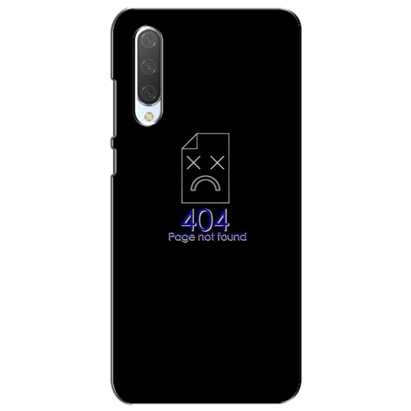 Чехол с рисунком «Ошибка 404» для Xiaomi Mi CC9e