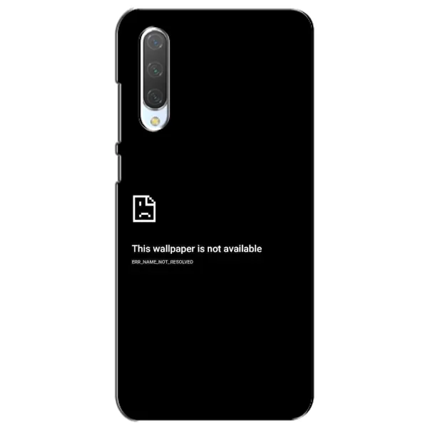 Чехол с рисунком «Ошибка» для Xiaomi Mi CC9e