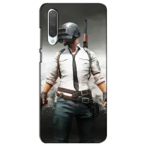 Силиконовый чехол с картинкой "Герой Pubg" на Xiaomi Mi CC9e (Пабг)