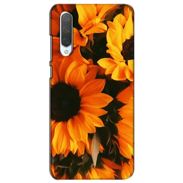 Чехол с рисунком «подсолнухи» для Xiaomi Mi CC9e Чехол с рисунком «подсолнухи» для Xiaomi Mi CC9e