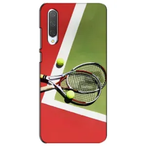 Чохли з прінтом Спортивна тематика для Xiaomi Mi CC9e (Ракетки теніс)