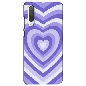 Чохли з тематикою "Маленькі Сердчеки" на Xiaomi Mi CC9e (Серце фіолет)