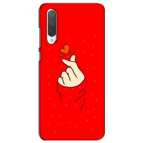 Чехол с рисунком «Сердце на красном» для Xiaomi Mi CC9e Чехол с рисунком «Сердце на красном» для Xiaomi Mi CC9e