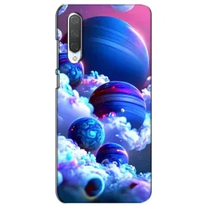 Чехлы КОСМОС для Xiaomi Mi CC9e (Синие планеты)