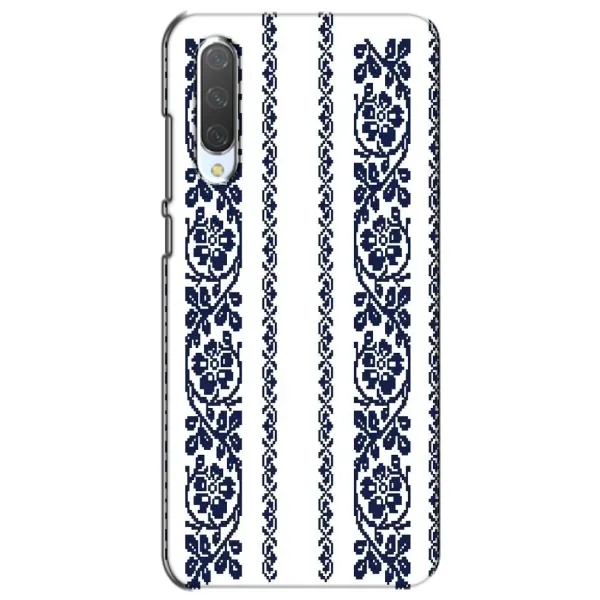 Чехол с рисунком «Синяя вышиванка» для Xiaomi Mi CC9e Чехол с рисунком «Синяя вышиванка» для Xiaomi Mi CC9e