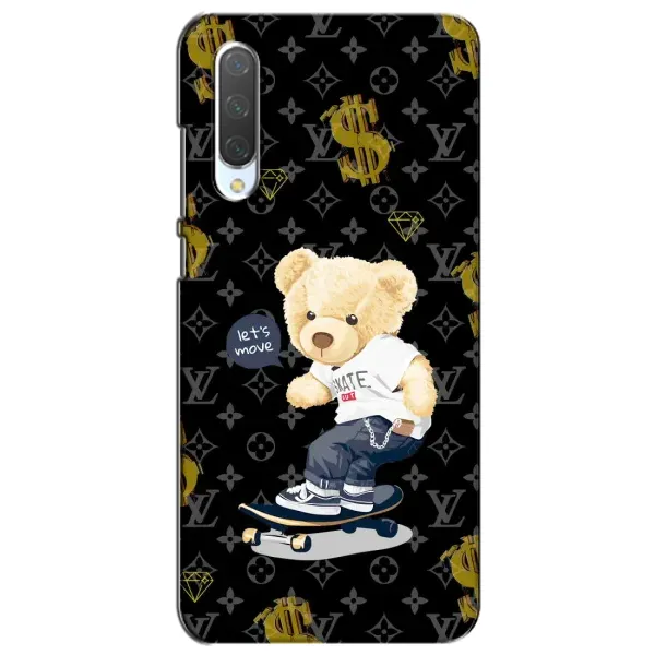 Чехол с рисунком «Скейтер Тедди» для Xiaomi Mi CC9e Чехол с рисунком «Скейтер Тедди» для Xiaomi Mi CC9e
