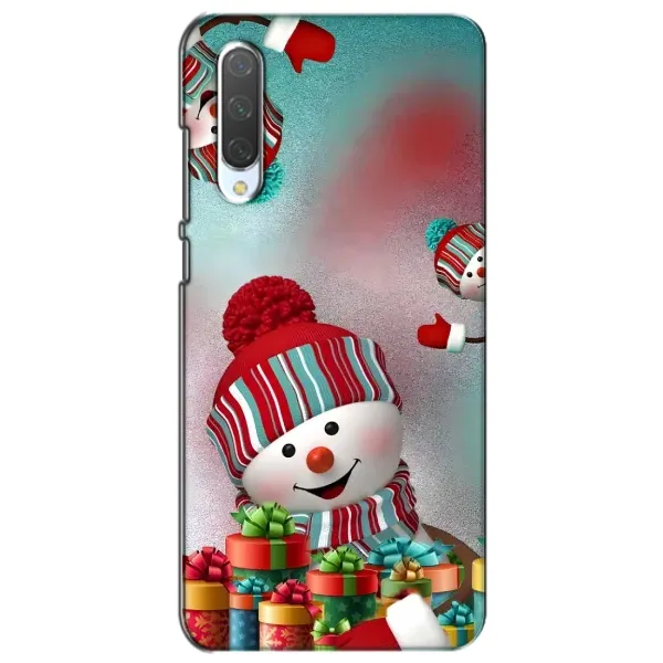 Чехол с рисунком «Снеговик в шапке» для Xiaomi Mi CC9e Чехол с рисунком «Снеговик в шапке» для Xiaomi Mi CC9e